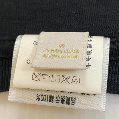 【中古品】【メンズ】 A BATHING APE アベイシングエイプ × UNDEFEATED アンディフィーテッド 別注 コラボ L/S COTTON TEE ロングスリーブ コットン Tシャツ 長袖 トップス 142-251208-yy-05-tei サイズ：XL カラー：ブラック 万代Net店