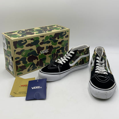 【中古品】【メンズ】 VANS ヴァンズ × ABATHINGAPE アベイシングエイプ LX SK8-MID REISSUE 83 スケートミッド リイシュー スニーカー 靴 スケーターシューズ 162-251204-ts-10-tei サイズ：29ｃｍ カラー：カモ柄 万代Net店