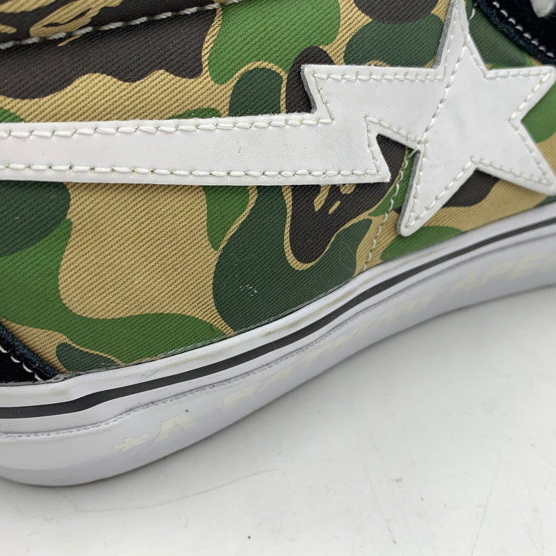 【中古品】【メンズ】 VANS ヴァンズ × ABATHINGAPE アベイシングエイプ LX SK8-MID REISSUE 83 スケートミッド リイシュー スニーカー 靴 スケーターシューズ 162-251204-ts-10-tei サイズ：29ｃｍ カラー：カモ柄 万代Net店