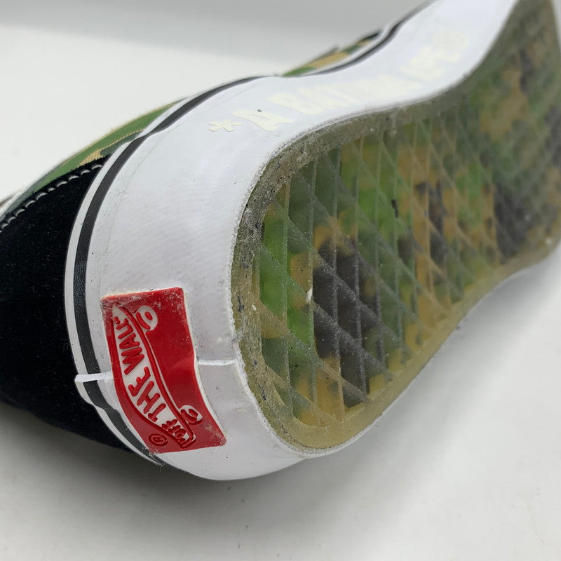 【中古品】【メンズ】 VANS ヴァンズ × ABATHINGAPE アベイシングエイプ LX SK8-MID REISSUE 83 スケートミッド リイシュー スニーカー 靴 スケーターシューズ 162-251204-ts-10-tei サイズ：29ｃｍ カラー：カモ柄 万代Net店