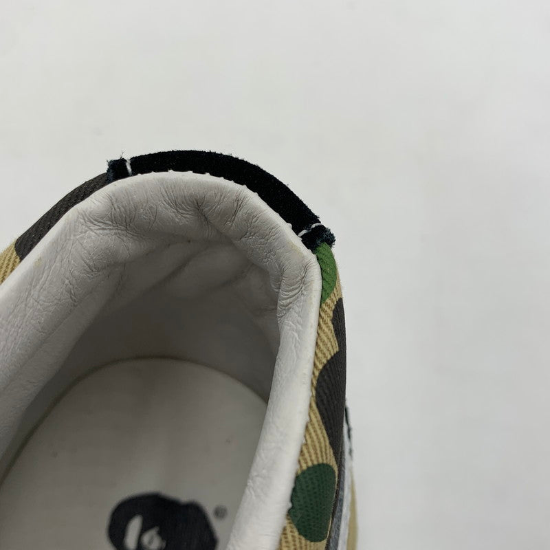 【中古品】【メンズ】 VANS ヴァンズ × ABATHINGAPE アベイシングエイプ LX SK8-MID REISSUE 83 スケートミッド リイシュー スニーカー 靴 スケーターシューズ 162-251204-ts-10-tei サイズ：29ｃｍ カラー：カモ柄 万代Net店