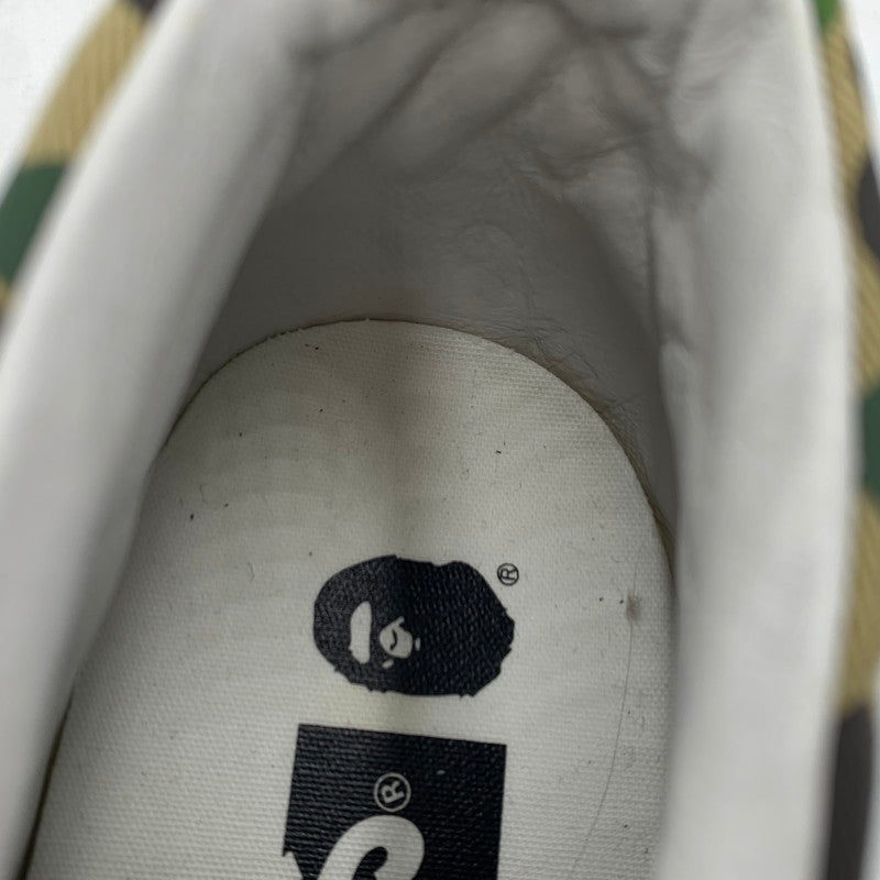 【中古品】【メンズ】 VANS ヴァンズ × ABATHINGAPE アベイシングエイプ LX SK8-MID REISSUE 83 スケートミッド リイシュー スニーカー 靴 スケーターシューズ 162-251204-ts-10-tei サイズ：29ｃｍ カラー：カモ柄 万代Net店