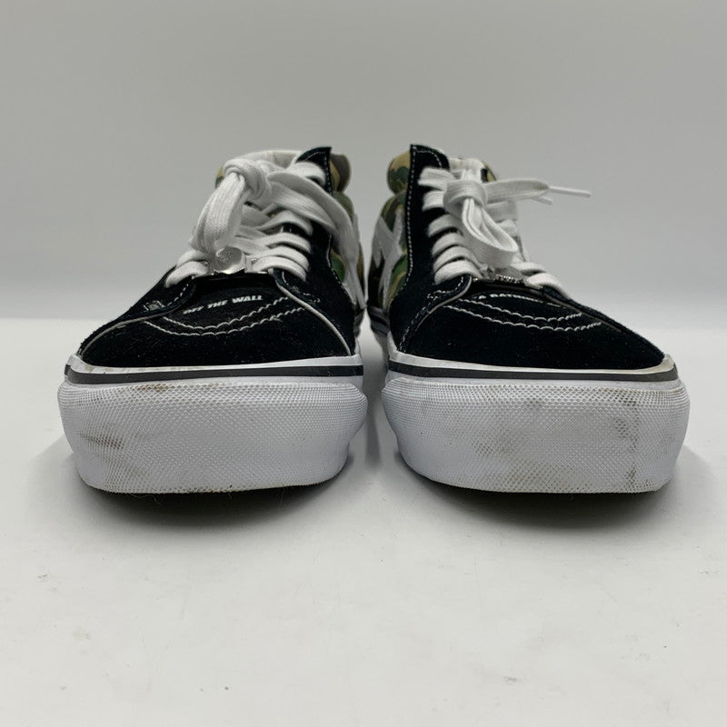 【中古品】【メンズ】 VANS ヴァンズ × ABATHINGAPE アベイシングエイプ LX SK8-MID REISSUE 83 スケートミッド リイシュー スニーカー 靴 スケーターシューズ 162-251204-ts-10-tei サイズ：29ｃｍ カラー：カモ柄 万代Net店