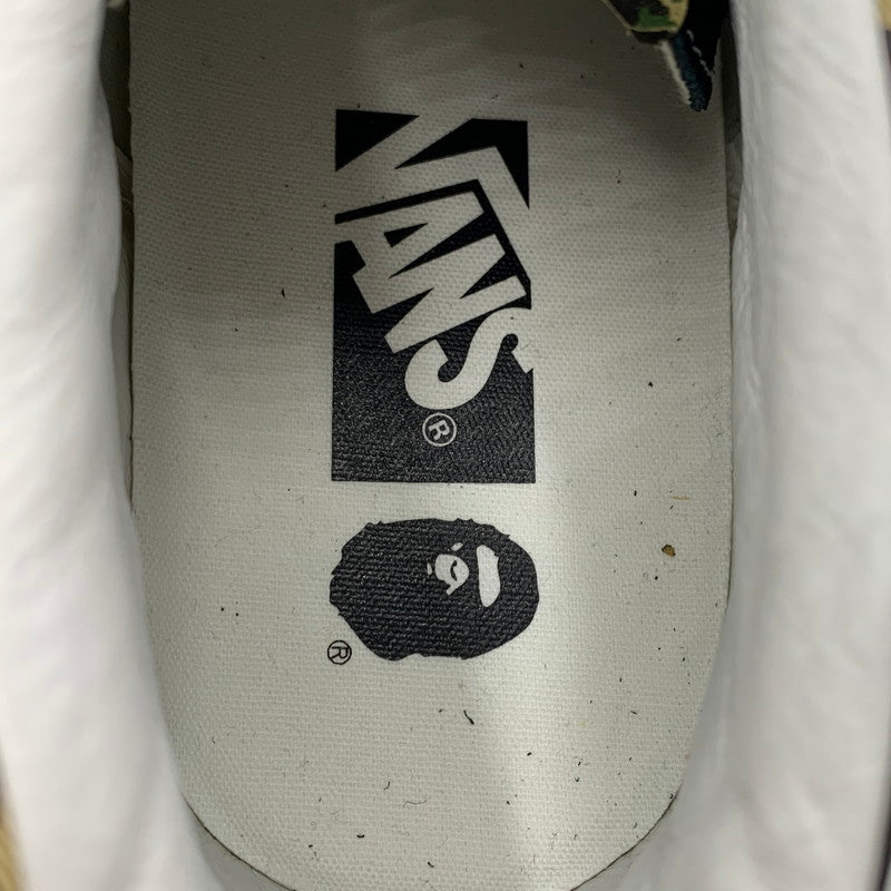 【中古品】【メンズ】 VANS ヴァンズ × ABATHINGAPE アベイシングエイプ LX SK8-MID REISSUE 83 スケートミッド リイシュー スニーカー 靴 スケーターシューズ 162-251204-ts-10-tei サイズ：29ｃｍ カラー：カモ柄 万代Net店