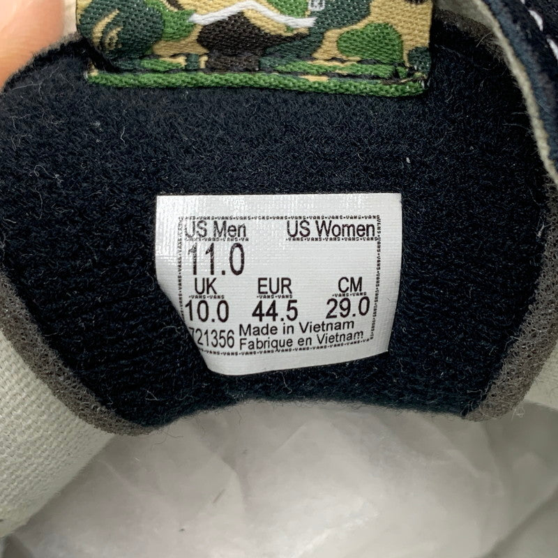 【中古品】【メンズ】 VANS ヴァンズ × ABATHINGAPE アベイシングエイプ LX SK8-MID REISSUE 83 スケートミッド リイシュー スニーカー 靴 スケーターシューズ 162-251204-ts-10-tei サイズ：29ｃｍ カラー：カモ柄 万代Net店