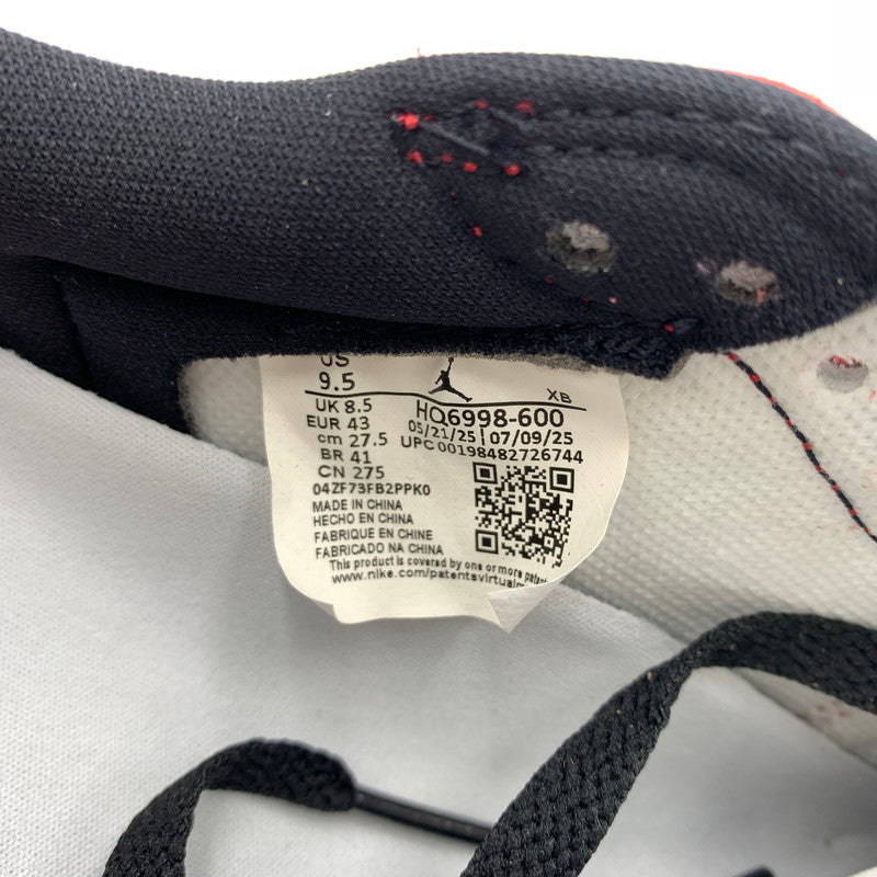 【中古品】【メンズ】 NIKE ナイキ AIR JORDAN 1 RETRO LOW OG CHICAGO HQ6998-600 エアジョーダン1 レトロ ロー スニーカー 靴 160-260711-ko-09-tei サイズ：27.5cm カラー：レッド 万代Net店