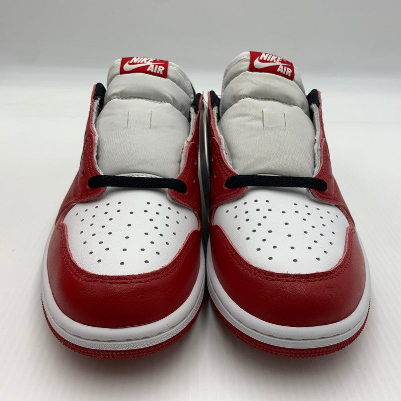 【中古品】【メンズ】 NIKE ナイキ AIR JORDAN 1 RETRO LOW OG CHICAGO HQ6998-600 エアジョーダン1 レトロ ロー スニーカー 靴 160-260711-ko-09-tei サイズ：27.5cm カラー：レッド 万代Net店