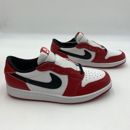 【中古品】【メンズ】 NIKE ナイキ AIR JORDAN 1 RETRO LOW OG CHICAGO HQ6998-600 エアジョーダン1 レトロ ロー スニーカー 靴 160-260711-ko-09-tei サイズ：27.5cm カラー：レッド 万代Net店