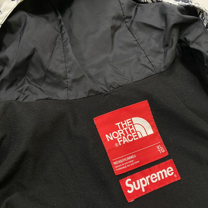 【中古品】【メンズ】 Supreme シュプリーム × THE NORTH FACE ザ・ノースフェイス 別注 コラボ 17AW MOUNTAIN PARKA NF0A3CAF マウンテンパーカー ライトアウター ジャケット 149-251207-ts-02-tei サイズ：XL カラー：ブルー 万代Net店