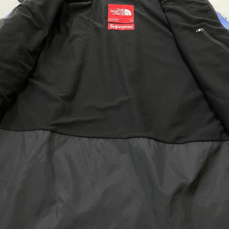 【中古品】【メンズ】 Supreme シュプリーム × THE NORTH FACE ザ・ノースフェイス 別注 コラボ 17AW MOUNTAIN PARKA NF0A3CAF マウンテンパーカー ライトアウター ジャケット 149-251207-ts-02-tei サイズ：XL カラー：ブルー 万代Net店