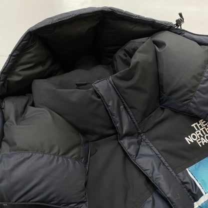 【中古品】【メンズ】 Supreme シュプリーム × THE NORTH FACE ザ・ノースフェイス 別注 コラボ STATUE OF LIBERTY BALTORO JACKET ND91901I スタチュー オブ リバティ バルトロ ジャケット アウター ダウンジャケット 149-251207-ts-03-tei サイズ：L カラー：ブラック 万代Net店