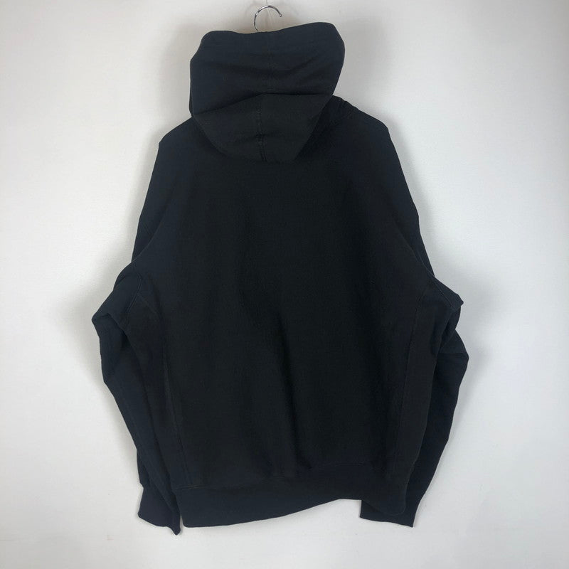 【中古美品】【メンズ】 Supreme シュプリーム 25AW SWAROVSKI MOTIONLOGO HOODED SWEATSHIRT スワロフスキー モーションロゴ フーデッド スウェットシャツ トップス プルオーバーパーカー 149-260128-ks-08-tei サイズ：XL カラー：BLACK 万代Net店