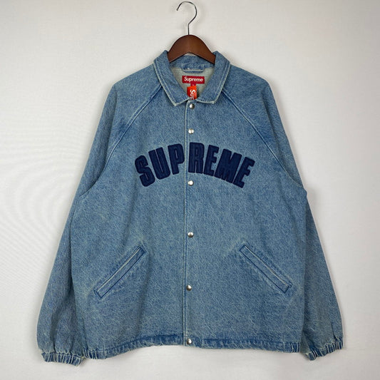 【中古品】【メンズ】 Supreme シュプリーム 25SS ARC DENIM COACHES JACKET アーク デニム コーチ ジャケット アウター ブルゾン 149-251207-ts-04-fuz サイズ：XL カラー：ウォッシュインディゴ 万代Net店