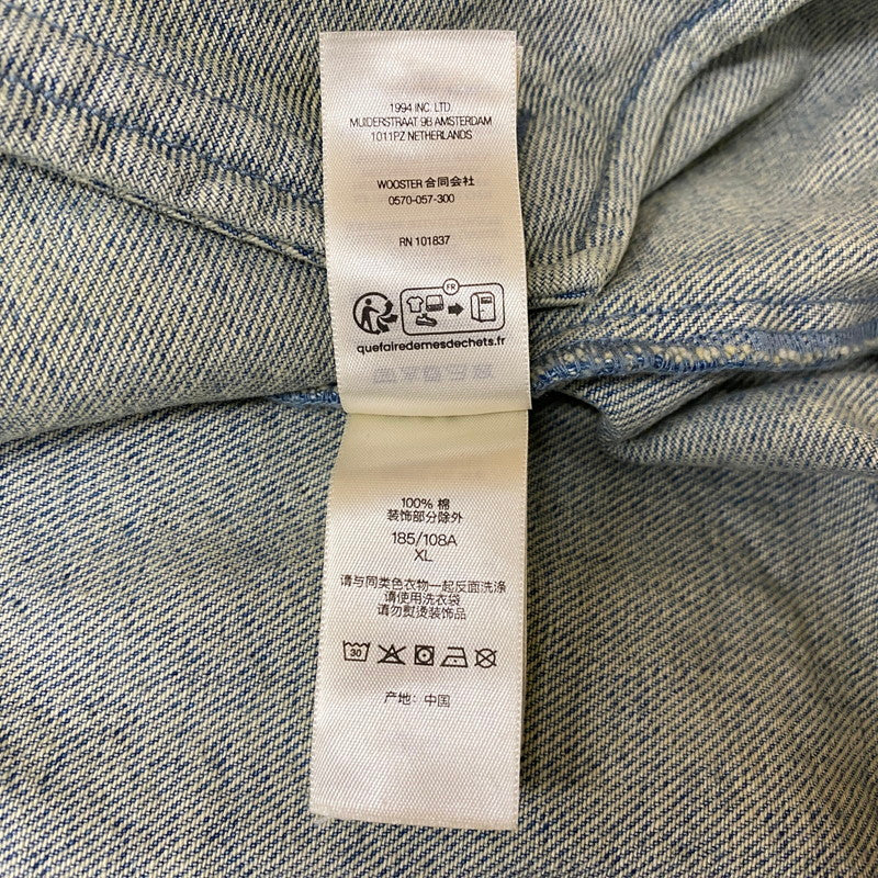 【中古品】【メンズ】 Supreme シュプリーム 25SS ARC DENIM COACHES JACKET アーク デニム コーチ ジャケット アウター ブルゾン 149-251207-ts-04-fuz サイズ：XL カラー：ウォッシュインディゴ 万代Net店