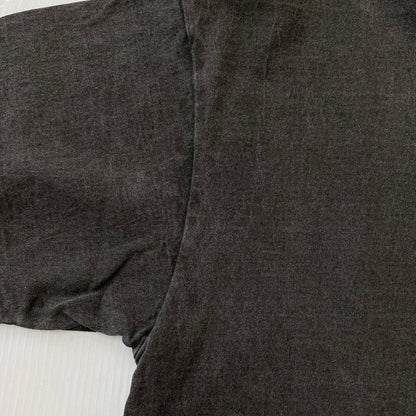 【中古品】【メンズ】 A BATHING APE アベイシングエイプ × EU エモーショナリー・アンアベイラブル 別注 コラボ BABY MILO TEE 2L23-110-908 ベイビーマイロ Tシャツ 半袖 トップス ヴィンテージ加工 142-251208-yy-01-tei サイズ：M カラー：ブラック 万代Net店