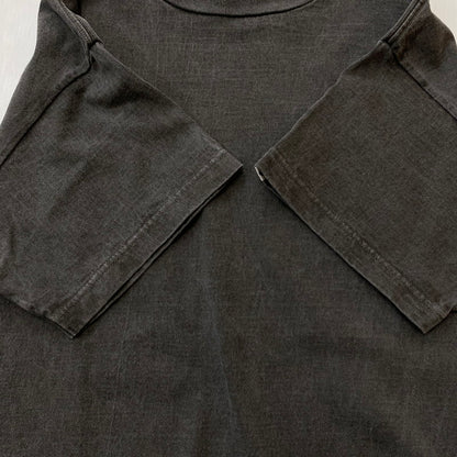 【中古品】【メンズ】 A BATHING APE アベイシングエイプ × EU エモーショナリー・アンアベイラブル 別注 コラボ BABY MILO TEE 2L23-110-908 ベイビーマイロ Tシャツ 半袖 トップス ヴィンテージ加工 142-251208-yy-01-tei サイズ：M カラー：ブラック 万代Net店