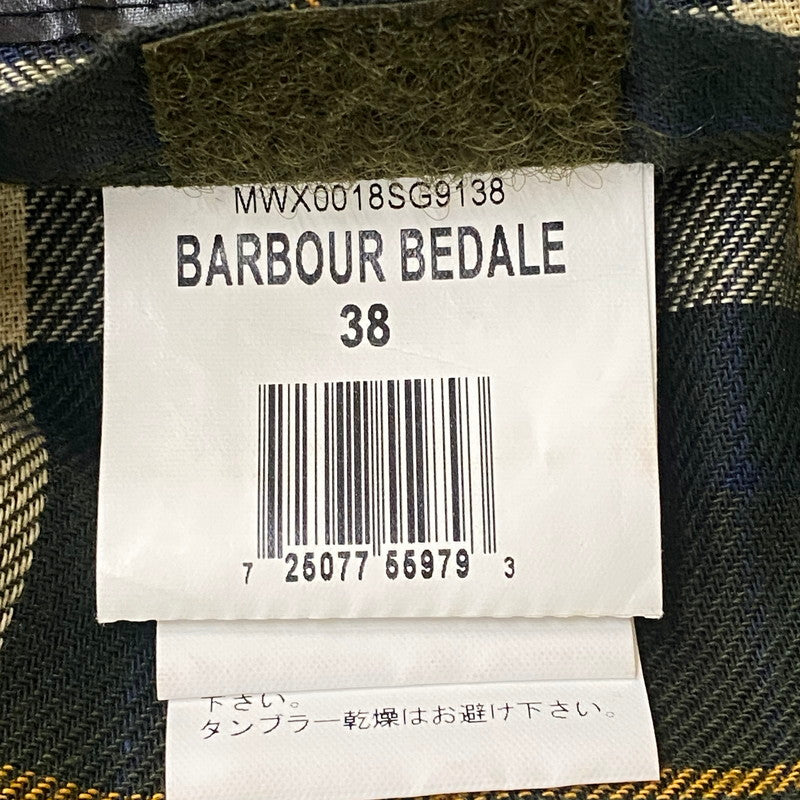 【中古品】【メンズ】 Barbour バーブァー 23AW BEDALE WAXED JACKET 232MWX0018 ビデイル ワックス ジャケット ライトアウター 141-251208-yy-15-tei サイズ：38 カラー：セージグリーン 万代Net店