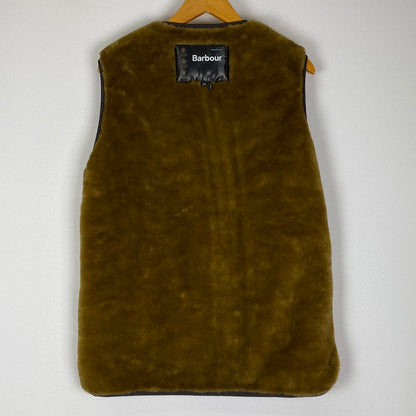 【中古品】【メンズ】 Barbour バーブァー 21AW REVERSIBLE LINER FUR VEST 2102112 リバーシブル ライナー ファーベスト ライトアウター 141-251208-yy-11-tei サイズ：38 カラー：ブラウン 万代Net店
