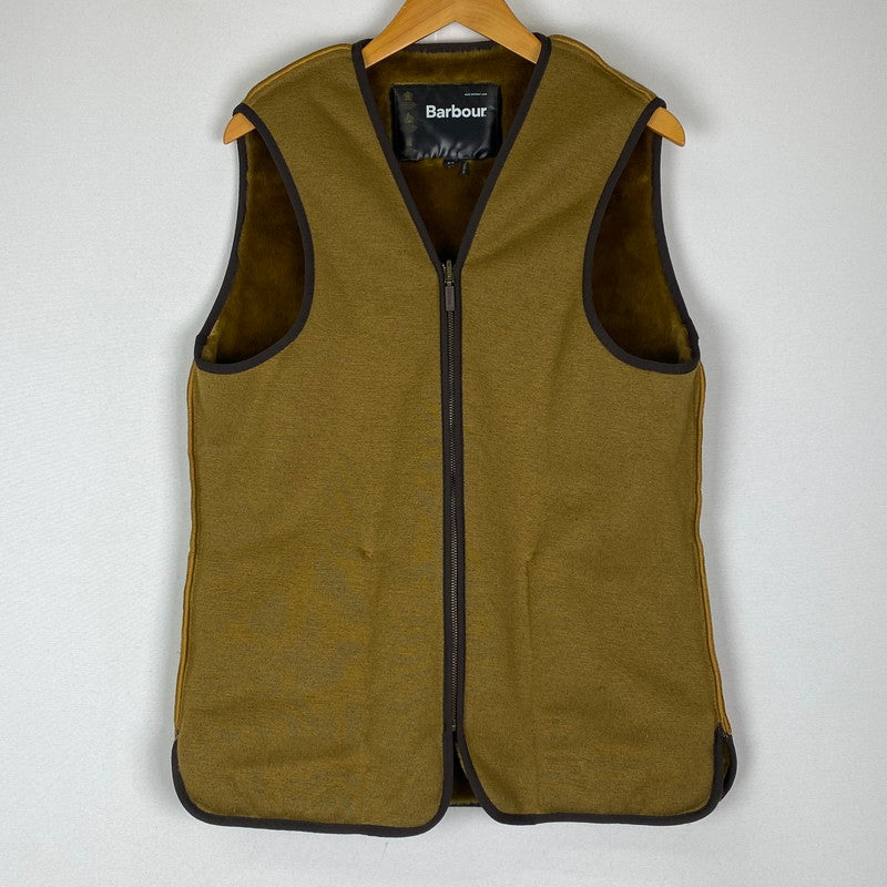 【中古品】【メンズ】 Barbour バーブァー 21AW REVERSIBLE LINER FUR VEST 2102112 リバーシブル ライナー ファーベスト ライトアウター 141-251208-yy-11-tei サイズ：38 カラー：ブラウン 万代Net店