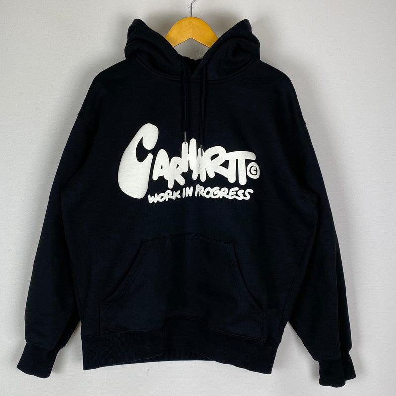 【中古品】【メンズ】 Carhartt WIP カーハート ワークインプログレス HOODED GRANT SWEAT SHIRT フーディー グラント スウェット シャツ トップス プルオーバーパーカー 145-251208-yy-09-tei サイズ：S カラー：ブラック 万代Net店