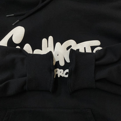 【中古品】【メンズ】 Carhartt WIP カーハート ワークインプログレス HOODED GRANT SWEAT SHIRT フーディー グラント スウェット シャツ トップス プルオーバーパーカー 145-251208-yy-09-tei サイズ：S カラー：ブラック 万代Net店