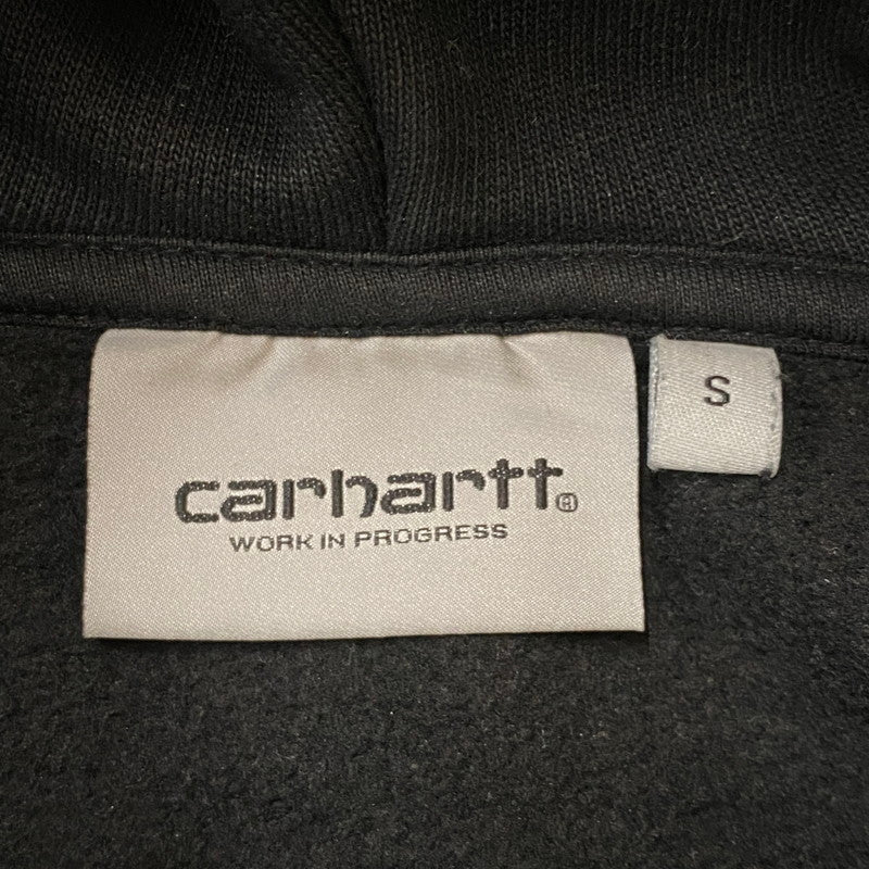 【中古品】【メンズ】 Carhartt WIP カーハート ワークインプログレス HOODED GRANT SWEAT SHIRT フーディー グラント スウェット シャツ トップス プルオーバーパーカー 145-251208-yy-09-tei サイズ：S カラー：ブラック 万代Net店