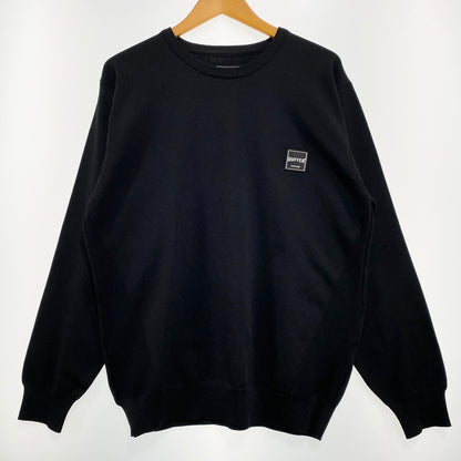 【中古品】【メンズ】 DUFFER ダファー BLACK LABEL BACK LOGO WASHABLE KNIT ブラック レーベル バックロゴ ウォッシャブル ニット 長袖 トップス 147-260824-sa-17-tei サイズ：S カラー：ブラック 万代Net店