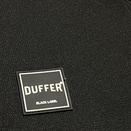 【中古品】【メンズ】 DUFFER ダファー BLACK LABEL BACK LOGO WASHABLE KNIT ブラック レーベル バックロゴ ウォッシャブル ニット 長袖 トップス 147-260824-sa-17-tei サイズ：S カラー：ブラック 万代Net店