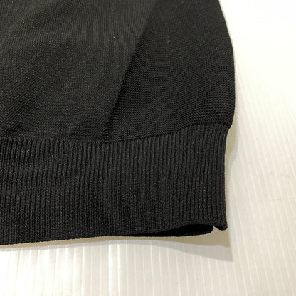 【中古品】【メンズ】 DUFFER ダファー BLACK LABEL BACK LOGO WASHABLE KNIT ブラック レーベル バックロゴ ウォッシャブル ニット 長袖 トップス 147-260824-sa-17-tei サイズ：S カラー：ブラック 万代Net店