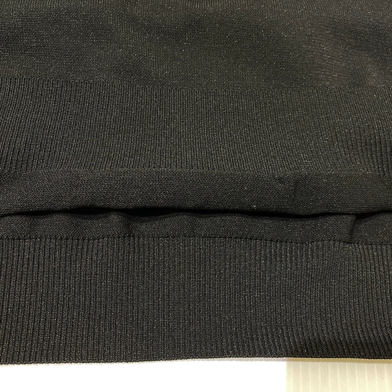 【中古品】【メンズ】 DUFFER ダファー BLACK LABEL BACK LOGO WASHABLE KNIT ブラック レーベル バックロゴ ウォッシャブル ニット 長袖 トップス 147-260824-sa-17-tei サイズ：S カラー：ブラック 万代Net店