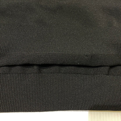 【中古品】【メンズ】 DUFFER ダファー BLACK LABEL BACK LOGO WASHABLE KNIT ブラック レーベル バックロゴ ウォッシャブル ニット 長袖 トップス 147-260824-sa-17-tei サイズ：S カラー：ブラック 万代Net店