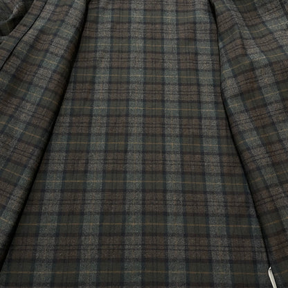 【中古品】【メンズ】 DSQUARED2 ディースクエアード WOOL CHECK L/S SHIRT ウール チェック ロングスリーブ シャツ 長袖 トップス 141-260119-yy-02-fuz サイズ：46 カラー：グレー 万代Net店