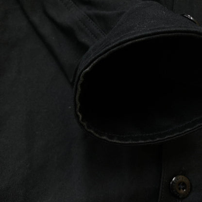 【中古品】【メンズ】 WTAPS ダブルタップス 24SS CBW 01 LS COTTON SATIN IDENTITY 241CWDT-SHM02 CBW 01 ロングスリーブ コットン サテン アイデンティティ 長袖 トップス シャツジャケット 142-251208-yy-10-tei サイズ：3 カラー：ブラック 万代Net店