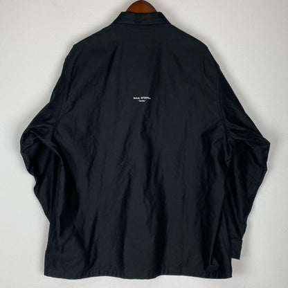 【中古品】【メンズ】 WTAPS ダブルタップス 24SS CBW 01 LS COTTON SATIN IDENTITY 241CWDT-SHM02 CBW 01 ロングスリーブ コットン サテン アイデンティティ 長袖 トップス シャツジャケット 142-251208-yy-10-tei サイズ：3 カラー：ブラック 万代Net店
