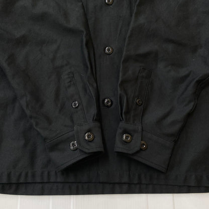 【中古品】【メンズ】 WTAPS ダブルタップス 24SS CBW 01 LS COTTON SATIN IDENTITY 241CWDT-SHM02 CBW 01 ロングスリーブ コットン サテン アイデンティティ 長袖 トップス シャツジャケット 142-251208-yy-10-tei サイズ：3 カラー：ブラック 万代Net店