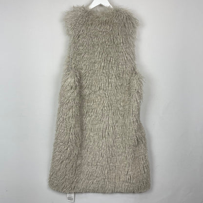 【中古美品】【レディース】 Spick and Span スピックアンドスパン SPICK AND SPAN 24AW FAKE FUR GILET フェイク ファー ジレ ライトアウター 168-251211-yo-33-tei サイズ：F カラー：グレー 万代Net店