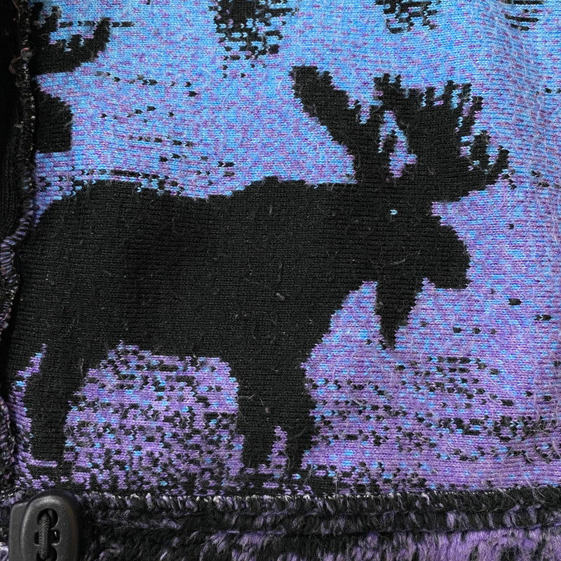 【中古品】【メンズ】 BLACK MOUNTAIN ブラックマウンテン 90's TWILIGHT MOOSE FLEECE JACKET 90年代 トワイライト ムース フリース ジャケット ライトアウター 145-251208-yy-12-tei サイズ：XS カラー：パープル 万代Net店