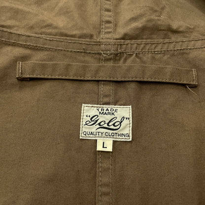 【中古品】【メンズ】 GOLD ゴールド SNOW PARKA GL14516 スノーパーカ アウター ミリタリージャケット 145-251211-yo-26-tei サイズ：L カラー：カーキ 万代Net店