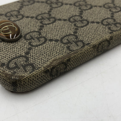【現状渡し品】【メンズ】 GUCCI グッチ IPHONE CASE 668406 617664 アイフォンケース アクセサリー 12 pro用 182-251209-ts-12-tei サイズ：12 カラー：ブラウン 万代Net店