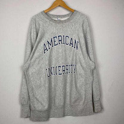 【中古品】【メンズ】 Champion チャンピオン 80's REVERSEWEAVE SWEAT VINTAGE 80年代 リバースウィーブ スウェット 長袖 トップス トレーナー USA製 145-251211-yo-25-tei サイズ：XXL カラー：グレー 万代Net店