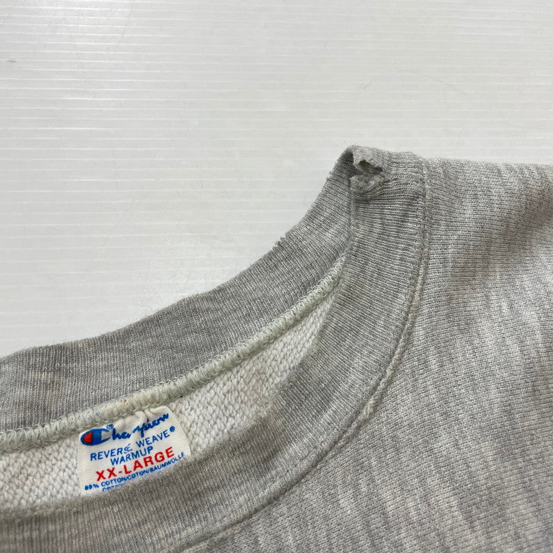 【中古品】【メンズ】 Champion チャンピオン 80's REVERSEWEAVE SWEAT VINTAGE 80年代 リバースウィーブ スウェット 長袖 トップス トレーナー USA製 145-251211-yo-25-tei サイズ：XXL カラー：グレー 万代Net店