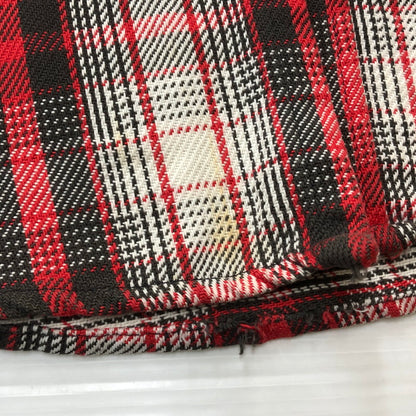 【現状渡し品】【メンズ】 FIVE BROTHER ファイブブラザー FLANNEL L/S SHIRT フランネル ロングスリーブ シャツ トップス 長袖 ネルシャツ 145-251209-ts-15-tei サイズ：M カラー：レッド 万代Net店