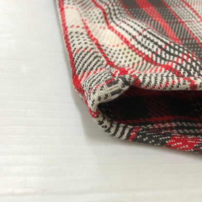 【現状渡し品】【メンズ】 FIVE BROTHER ファイブブラザー FLANNEL L/S SHIRT フランネル ロングスリーブ シャツ トップス 長袖 ネルシャツ 145-251209-ts-15-tei サイズ：M カラー：レッド 万代Net店