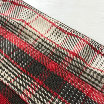 【現状渡し品】【メンズ】 FIVE BROTHER ファイブブラザー FLANNEL L/S SHIRT フランネル ロングスリーブ シャツ トップス 長袖 ネルシャツ 145-251209-ts-15-tei サイズ：M カラー：レッド 万代Net店