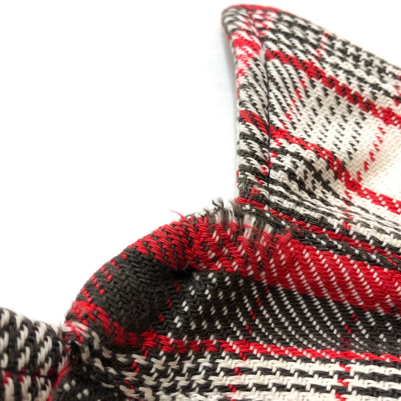 【現状渡し品】【メンズ】 FIVE BROTHER ファイブブラザー FLANNEL L/S SHIRT フランネル ロングスリーブ シャツ トップス 長袖 ネルシャツ 145-251209-ts-15-tei サイズ：M カラー：レッド 万代Net店