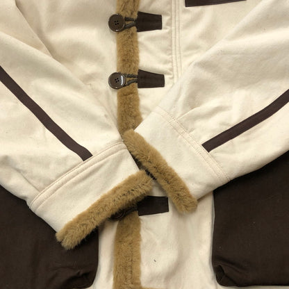 【中古品】【メンズ】 HUMAN MADE ヒューマンメイド MILITARY CANVAS COAT B-7 ミリタリー キャンバス コート アウター ジャケット 142-251209-ts-16-tei サイズ：M カラー：アイボリー 万代Net店