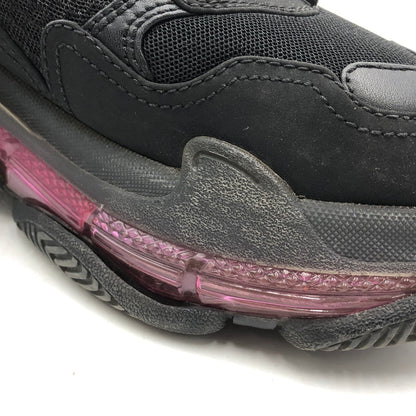 【中古品】【メンズ】 BALENCIAGA バレンシアガ TRIPLE S CLEARSOLE SNEAKERS 541624 トリプル エス クリアソール スニーカー 靴 183-251209-ts-11-tei サイズ：27cm カラー：ピンクブラック 万代Net店