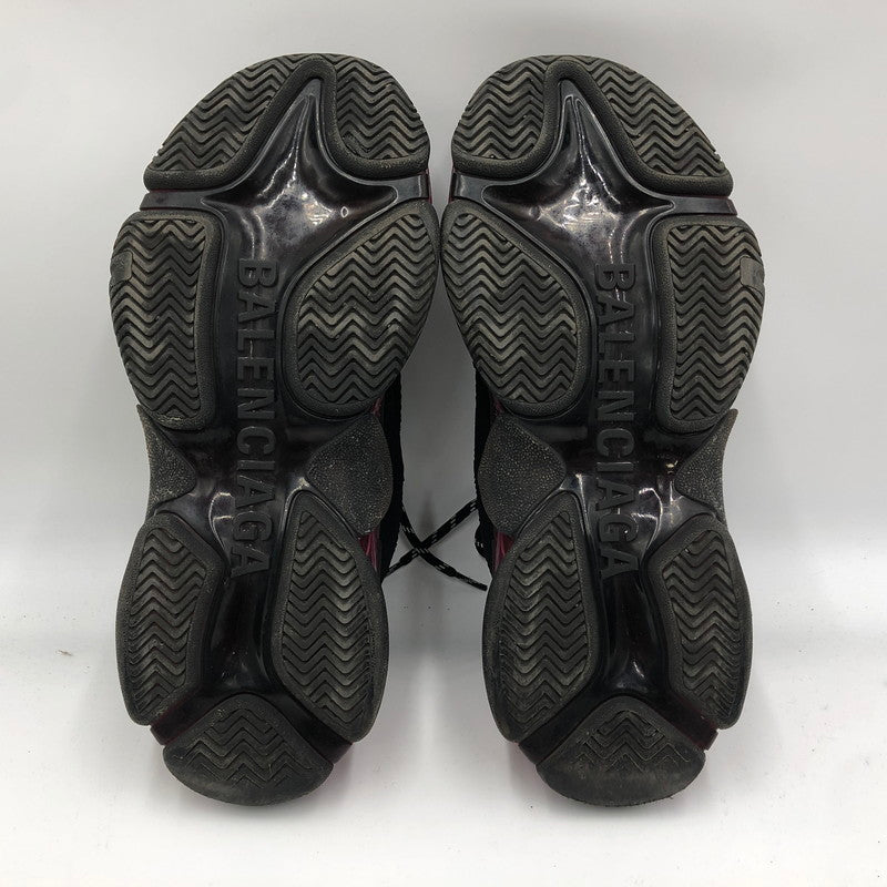 【中古品】【メンズ】 BALENCIAGA バレンシアガ TRIPLE S CLEARSOLE SNEAKERS 541624 トリプル エス クリアソール スニーカー 靴 183-251209-ts-11-tei サイズ：27cm カラー：ピンクブラック 万代Net店