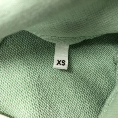 【中古品】【メンズ】 AMI Alexandre Mattiussi アミ アレクサンドル マテュッシ DE COEUR LOGO HOODIE E22USW202.747 ロゴ フーディ トップス プルオーバーパーカー 141-251209-ts-17-tei サイズ：XS カラー：ライトグリーン 万代Net店