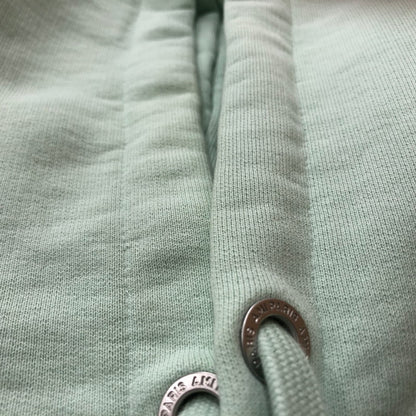 【中古品】【メンズ】 AMI Alexandre Mattiussi アミ アレクサンドル マテュッシ DE COEUR LOGO HOODIE E22USW202.747 ロゴ フーディ トップス プルオーバーパーカー 141-251209-ts-17-tei サイズ：XS カラー：ライトグリーン 万代Net店